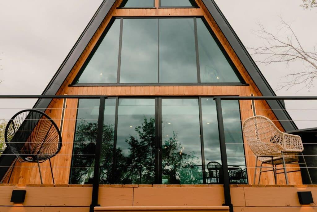 The Pedernales A-Frame Villa Fredericksburg Exterior photo