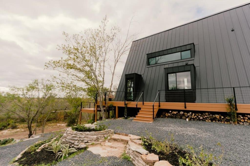 The Pedernales A-Frame Villa Fredericksburg Exterior photo